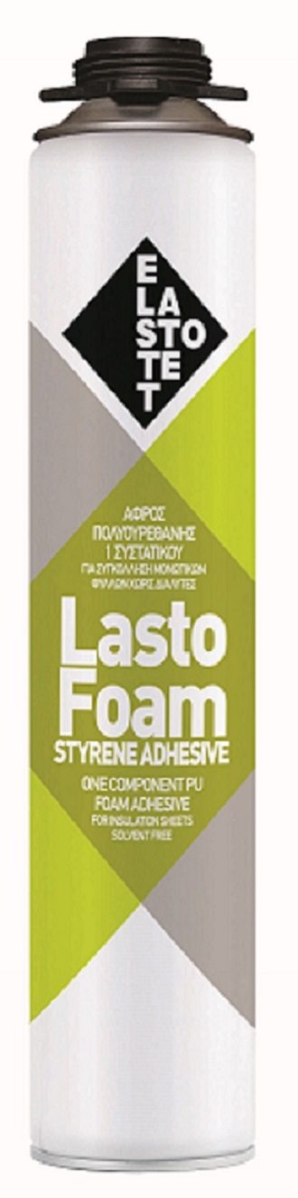 Κόλλα αφρού πολυουρεθάνης Lastofoam Styrene, φιάλη 750ml.
