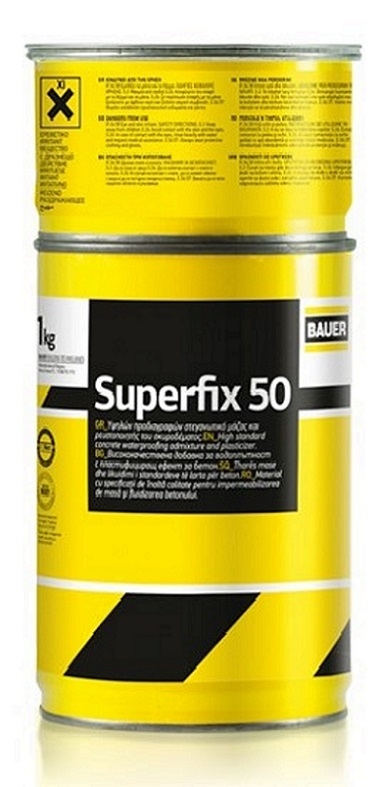 Superfix 50, ενέσιμη εποξειδική ρητίνη, A+B=1kg