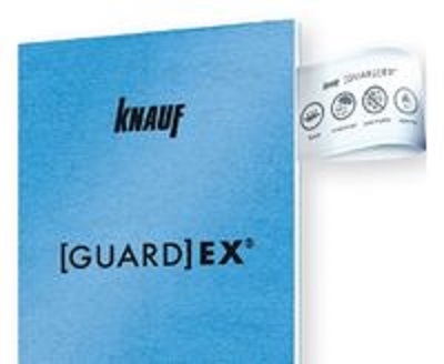 Πλάκα Guardex®, 12,5mm, 2400x1200mm, 2,88m²/τεμάχιο.