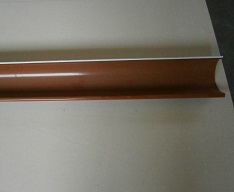 Υδρορροή RUUKKI κεραμιδί, Φ 125mm, 4,0m/τεμάχιο.