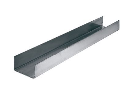 UA Knauf προφίλ, 2mm, 75x40mm, χωρίς διάτρηση, 3,0m/τεμάχιο.