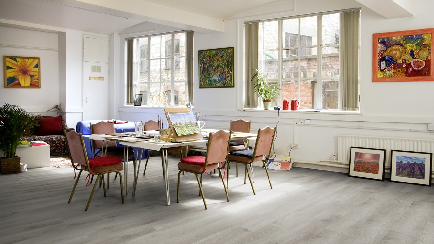 LVT Tarkett Contemporary Oak Grey, 1200x200x2mm, 4,56m²/κουτί