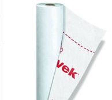 Μεμβράνη Tyvek Houswrap, 60gr/m², λευκή, 75m²/ρολό