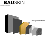 Σύστημα εξωτερικής θερμομόνωσης BAUSKIN EXTERNAL, με FIBRANgeo BP ETICS.