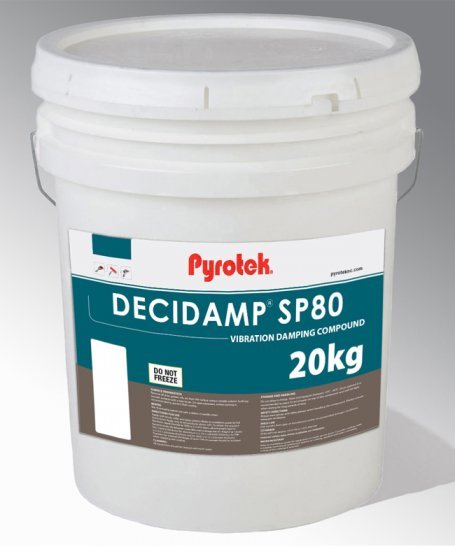 Επαλειφόμενη ηχομονωτική μεμβράνη DECIDAMP SP80, 20kg/δοχείο