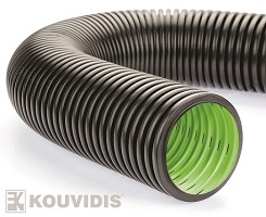 GEODRAIN DN/OD-TP-Φ110mm, SN4,εύκαμπτος σωλήνας αποστράγγισης 50m/ρολό