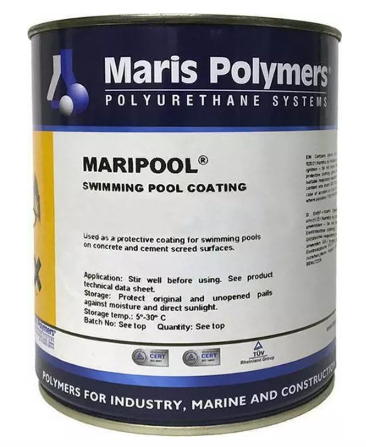 MARIPOOL, βαφή πισίνας, 1C, γαλάζιο, 20kg/δοχείο